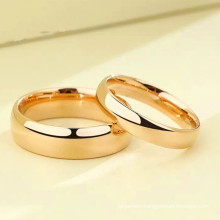 Shangjie OEM Anillo Smooth tungsten steel ring o-ring women men jewelry wedding set couple rings